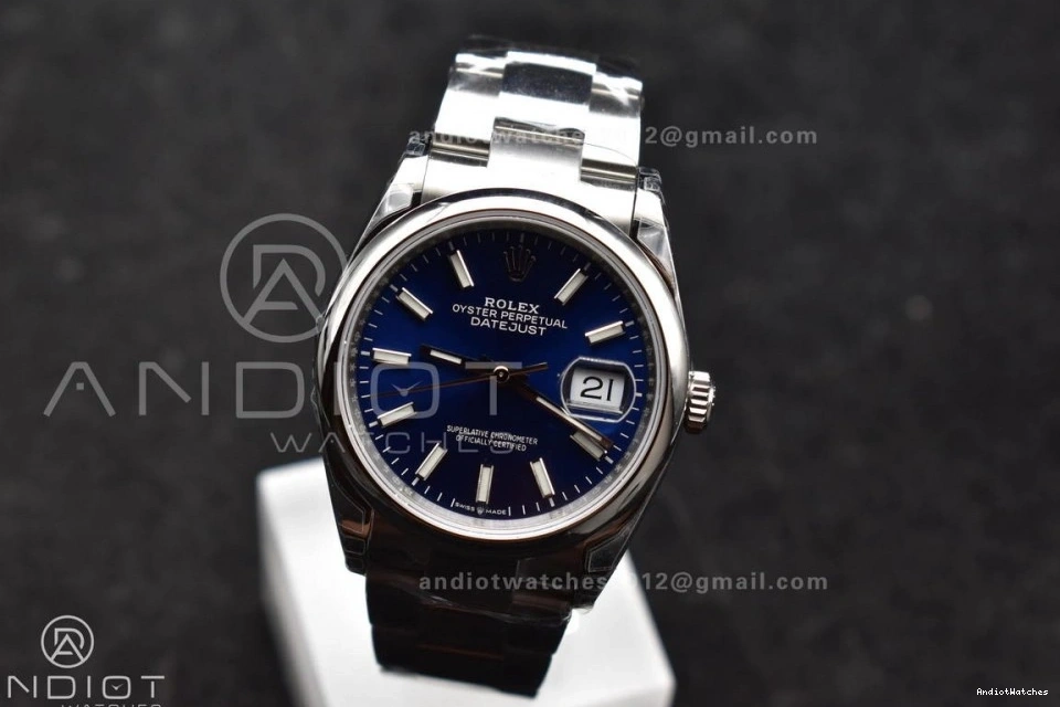 36 VS Blue Bracelet DateJust Oyster Steel 569 Colorful 126200 VSF SS Dial 904L 1:1 Best Edition on 0209